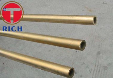 Precision Seamless Steel Tube , Water Gas Capillary Straight Copper Pipe