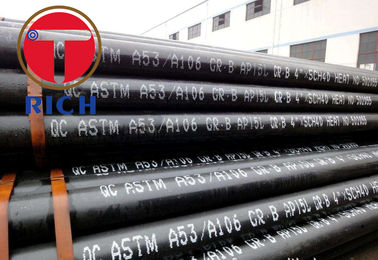 좋은 가격 금속 구조 교량 기계장치를 위한 탄소 강철 용접된 강철 관 Astm A106 온라인으로
