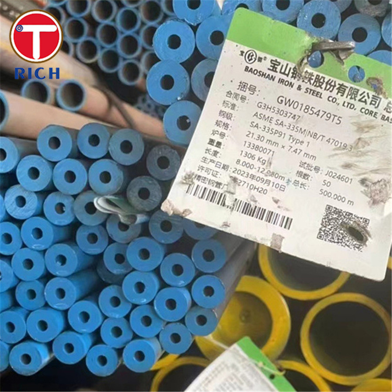 ASTM A333 SA333 Gr.1 매듭 없는 파이프 저온 서비스용 탄소 강철 파이프