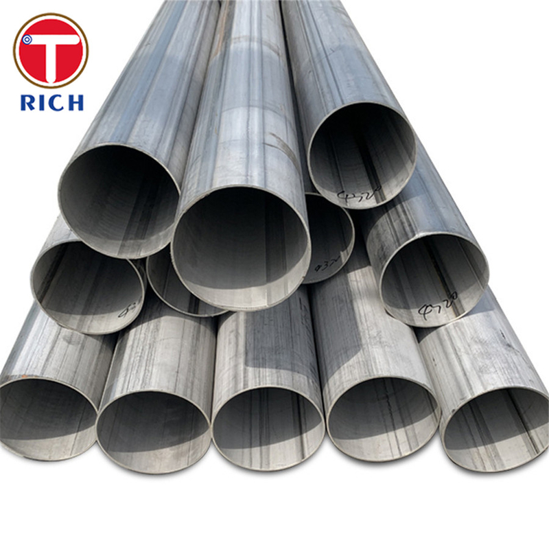 ASTM A813 TP201 용접된 철강 파이프 일반 용용 단일 또는 이중 용접된 아우스테니틱 스테인레스 스틸 파이프