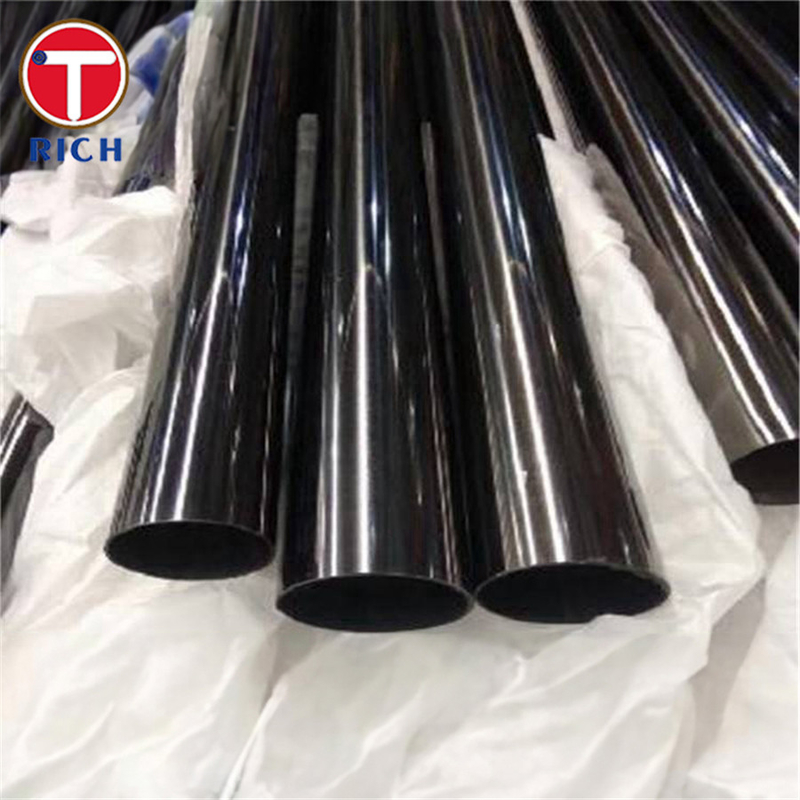 ASTM A1024 등급 50 철강 선 파이프 압력 유체 전달을 위한 검은 평면 끝 무선 철강 파이프