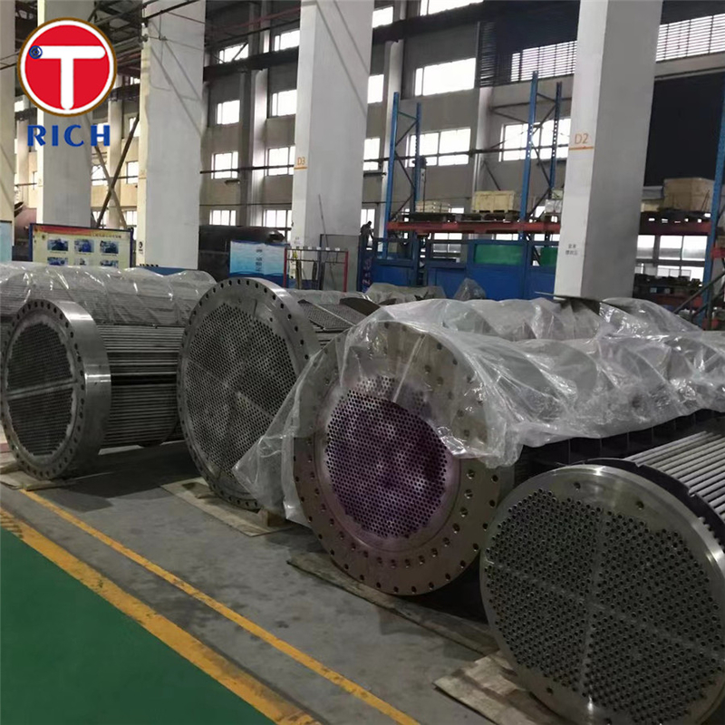 ASTM A688 304 열 교환기를 위한 가접된 아우스테니틱 스테인리스 스틸 파이프
