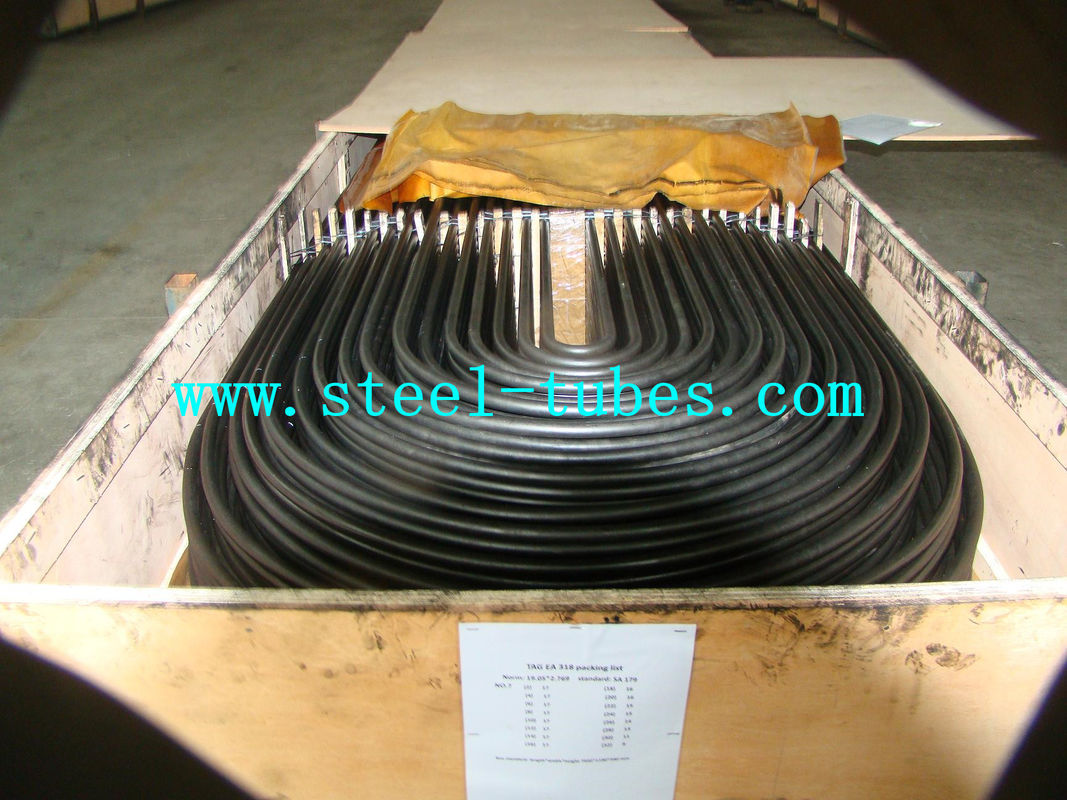 u-밴드 관 A 556/556M 냉각 압연 탄소 Feedwater 히이터 검정 이음새가 없는 강관