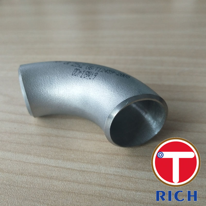 90도 LR는 ASME B16.9 316L 304L 이음새가 없는 스테인리스를 기계로 가공하는 관을 팔꿈치로 밉니다