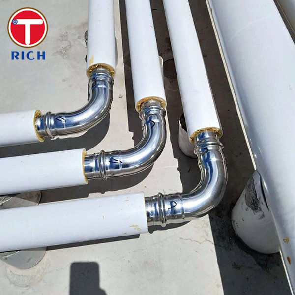 ASTM A213 PVC 코팅 강관, 단열용 이음매 없는 오스테나이트 스테인리스강관