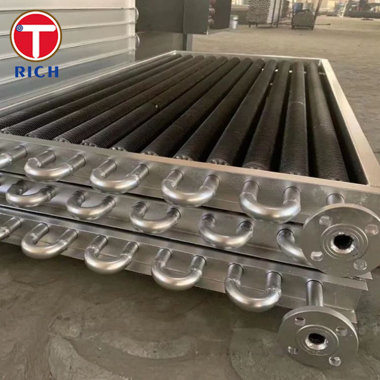 부식 내성 열 교환기용 알루미늄 L-발 긴장 부착 L형 핀 튜브