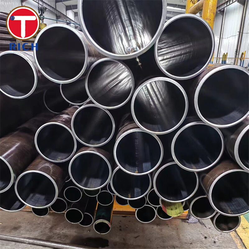 정제 된 수압 실린더 튜빙 정밀 냉면 수직 튜브 ISO H8/H9 ID 허용도와 자동차용 Ra 최대 0.40 μm