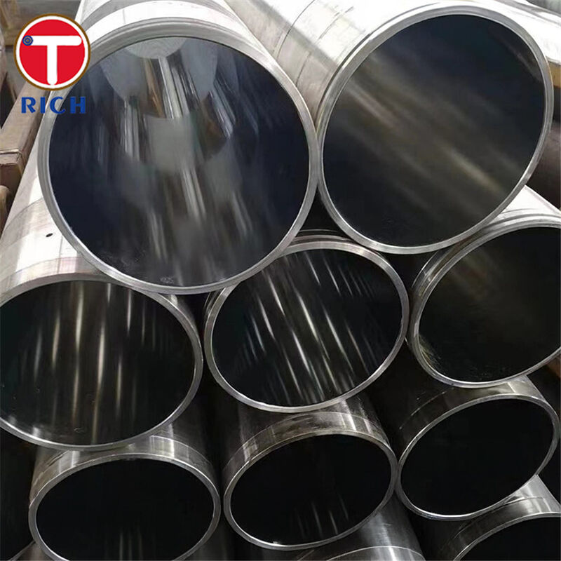 정제 된 수압 실린더 튜빙 정밀 냉면 수직 튜브 ISO H8/H9 ID 허용도와 자동차용 Ra 최대 0.40 μm