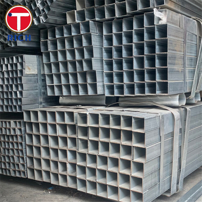 Q235 건축용 탄소 구조철 용접형 정면 파이프, 냉부착 및 고온 롤 옵션