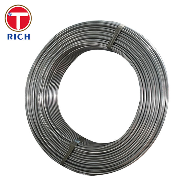 SAE J526 저탄소 강철 아연 도금 정밀 강관 브레이크 시스템용 번디 튜브