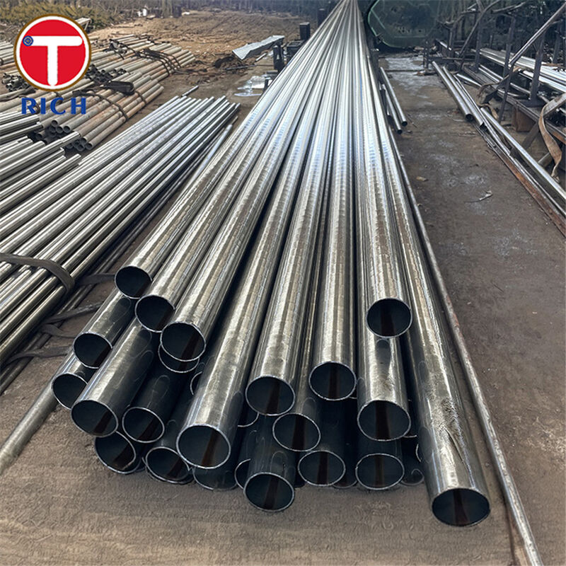 자동차용 Ra ≤ 4μm 표면 거칠기의 E235N 탄소강 정밀 유압 심리스 냉간 인발 튜브