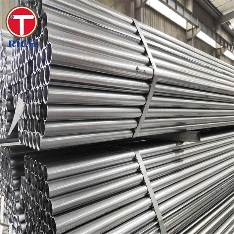 ACMS ASTM A787 ERW 기술을 이용한 배기 시스템을 위한 알루미늄-실리콘 코팅을 가진 알루미니화 철강 튜브