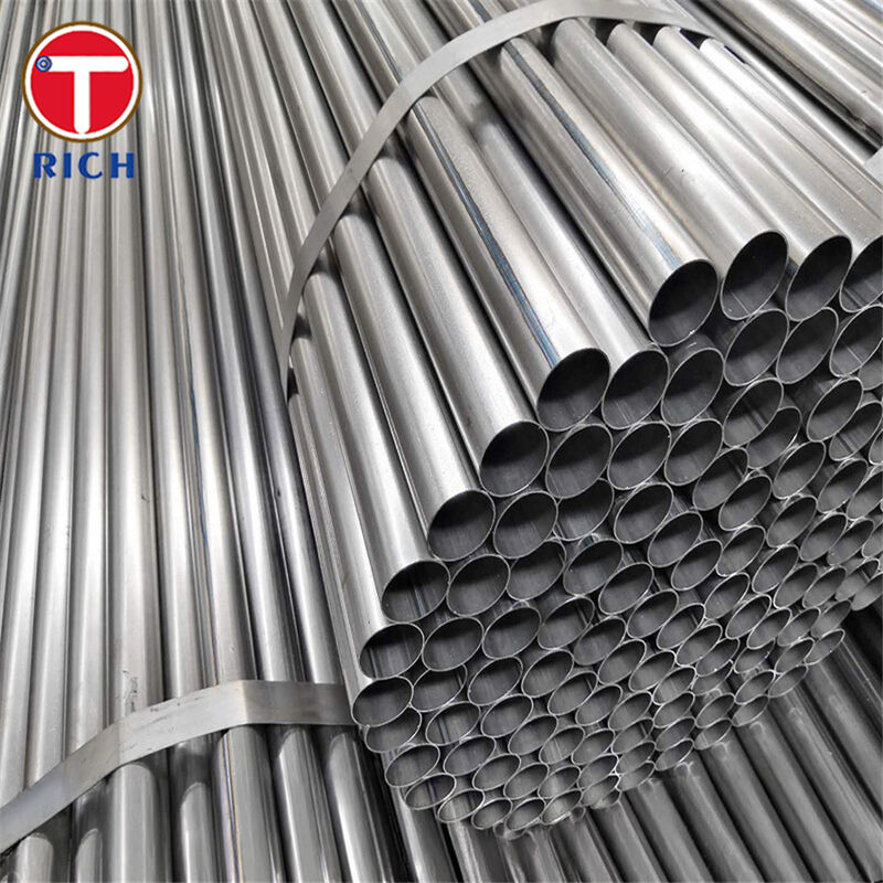 ACMS ASTM A787 ERW 기술을 이용한 배기 시스템을 위한 알루미늄-실리콘 코팅을 가진 알루미니화 철강 튜브