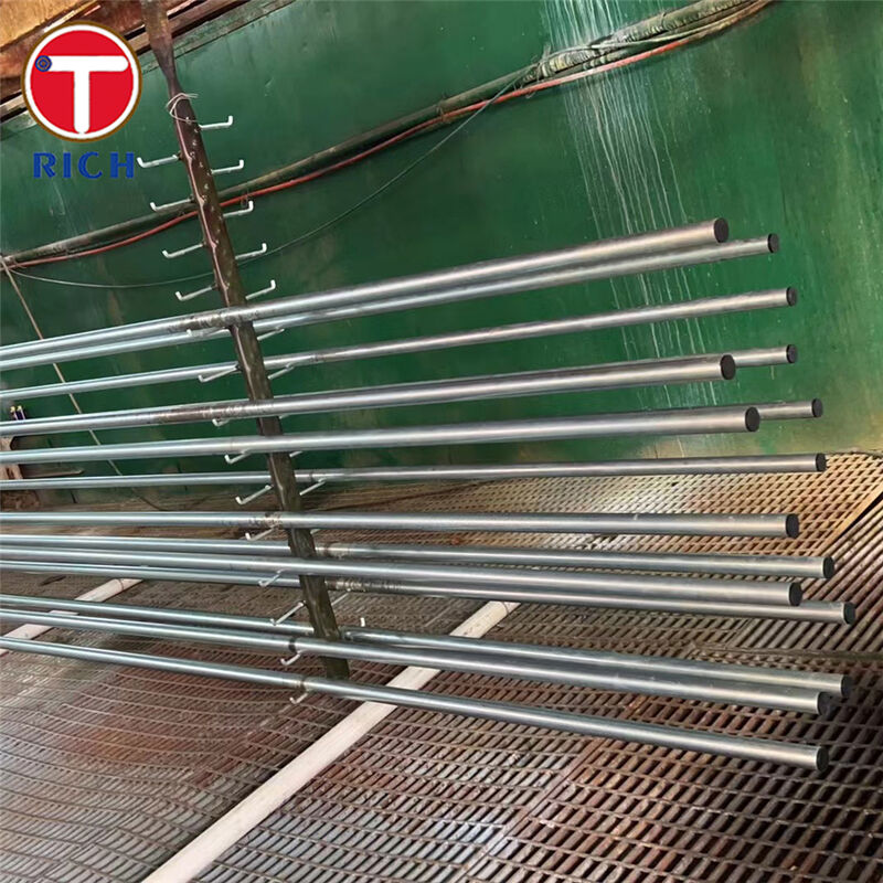 기계용 E355+N 탄소강 심리스 중공 바 냉간 인발 정밀 튜브