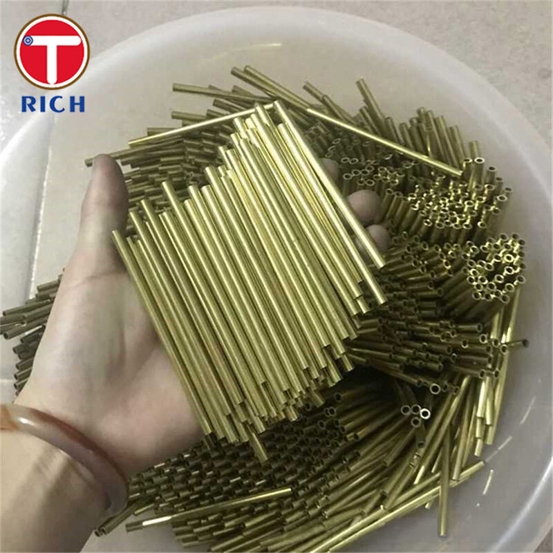 BFe10-1-1 효율적인 열 전달을 위해 부식 저항과 바닷물 내구성을 갖춘 무선 구리 니켈 콘덴서 튜브