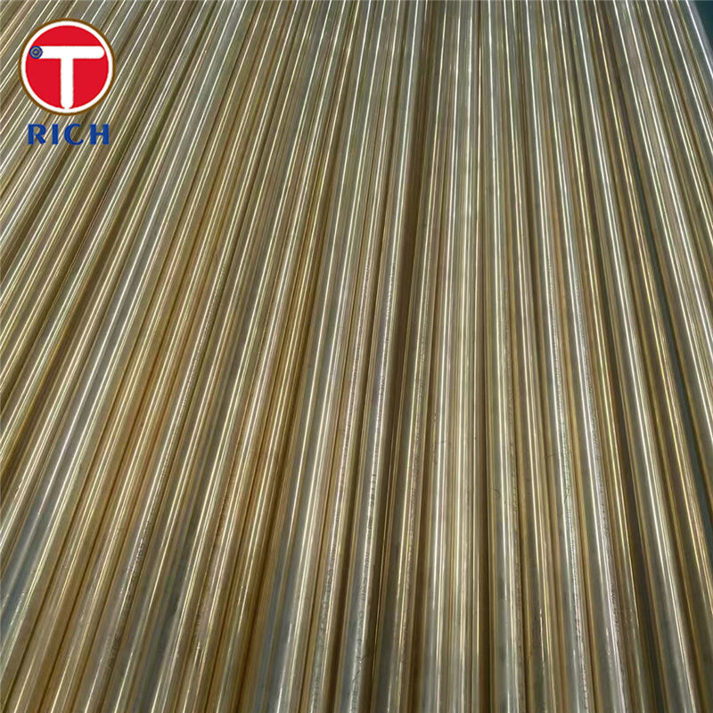 BFe10-1-1 효율적인 열 전달을 위해 부식 저항과 바닷물 내구성을 갖춘 무선 구리 니켈 콘덴서 튜브