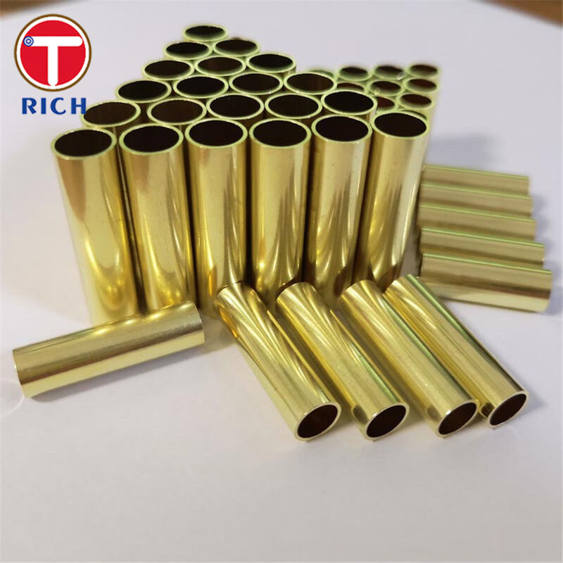 BFe10-1-1 효율적인 열 전달을 위해 부식 저항과 바닷물 내구성을 갖춘 무선 구리 니켈 콘덴서 튜브