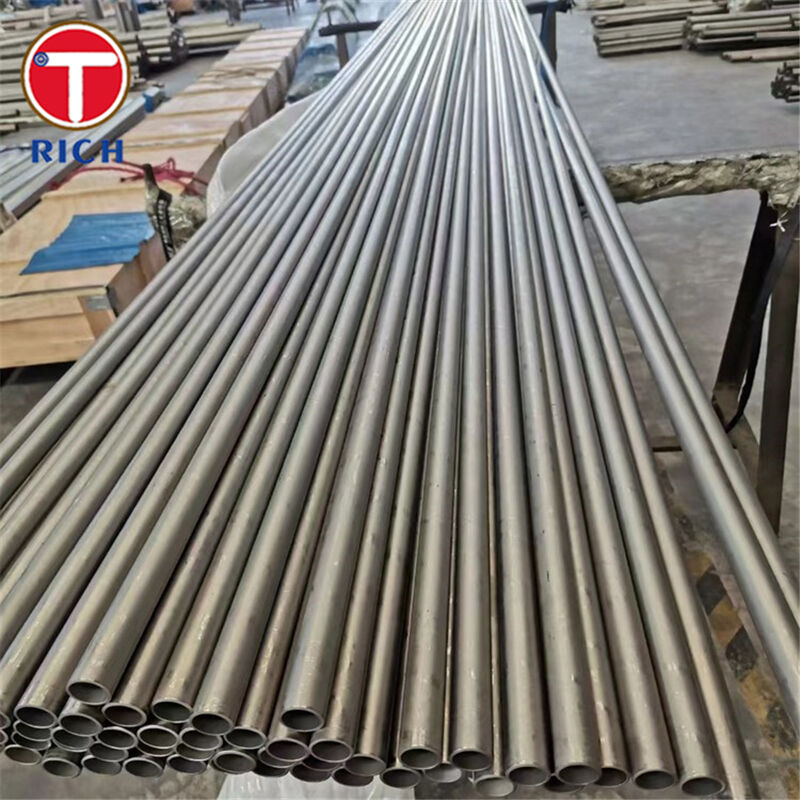 냉간 압연 ASTM B862 등급 2 티타늄 열 교환기 튜브 - 심리스 부식 방지 UNS R50400