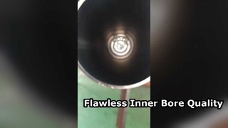 스테인레스 스틸 파이프 검사 내부 보어 품질