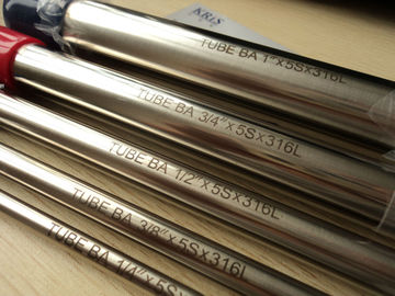 좋은 가격 20mm 밝은 단련된 스테인리스 배관 ASTM A269 TP304/304L, TP316/316L 온라인으로